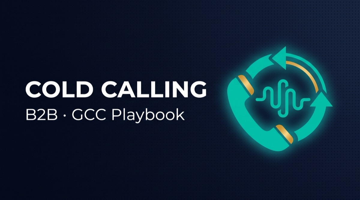 Cold outreach playbook for booking B2B meetings in the GCC